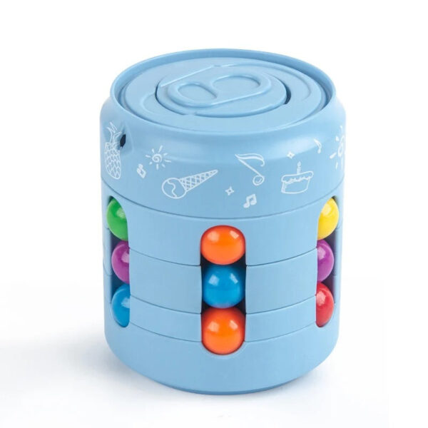 Magic Fidget Cube Game™️ - Stressvrij Spelen - Fidget Speelgoed Blauw | Educatief Speelgoed - Afbeelding 1
