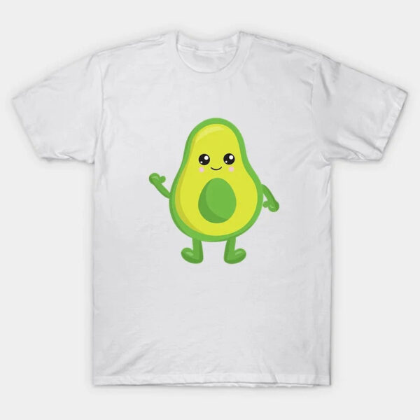 Mini Fashion™ - Matchen Met De Familie - Avocado T-shirt Wit Avocado zonder pit / Volwassenen - 4XL | Educatief Speelgoed - Afbeelding 1