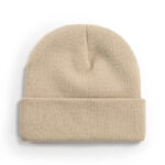 Mini Fashion™ - Eigen lettertype - Gepersonaliseerde Beanie Muts Khaki / 1 / S (0-18 maanden) | Educatief Speelgoed