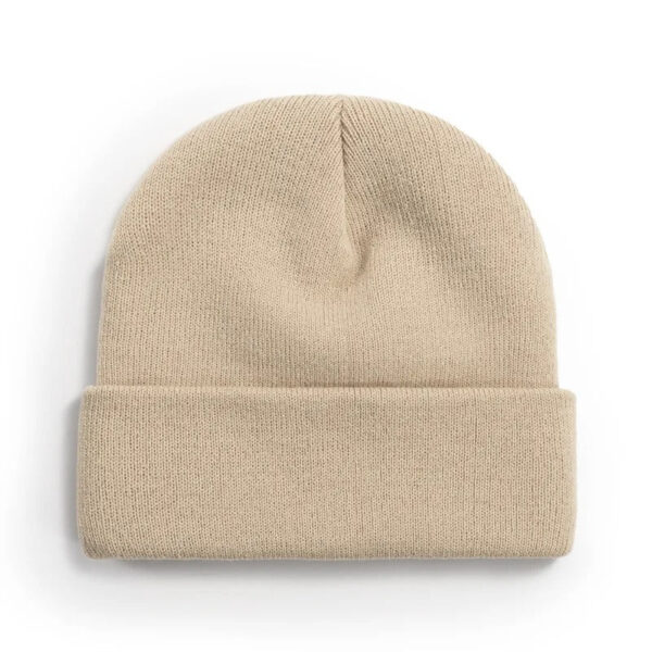 Mini Fashion™ - Eigen lettertype - Gepersonaliseerde Beanie Muts Khaki / 2 / M (1.5-5 jaar) | Educatief Speelgoed - Afbeelding 1