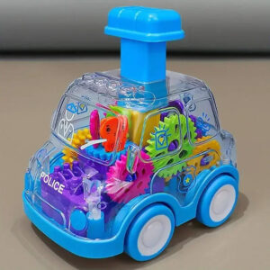 Gear Car™️ - Push&Go - Speelgoedauto Politieauto | Educatief Speelgoed