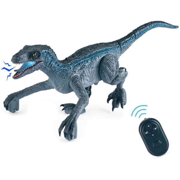 DinoRacer™ - Prehistorisch Plezier - RC Dino Dinosaurus Geel | Educatief Speelgoed - Afbeelding 1