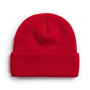 Mini Fashion™ - Eigen lettertype - Gepersonaliseerde Beanie Muts Rood / 1 / M (1.5-5 jaar) | Educatief Speelgoed