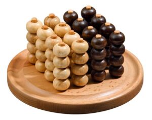 Vier op een rij 3D - Philos Bordspel|Houten spel