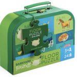 Vloerpuzzel Boerderij geluiden (24) - Crocodile Creek  Legpuzzel|Legpuzzel - grote stukken