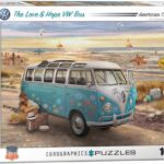 The Love & Hope VW Bus (1000) - Eurographics  Legpuzzel