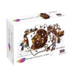 Houten puzzel Leeuw (121) - Rainbow Wooden Puzzles  Legpuzzel