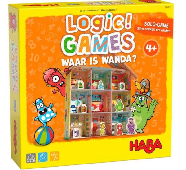 Logic Games: Waar is Wanda? - HABA Denkspel|Educatief - Afbeelding 1