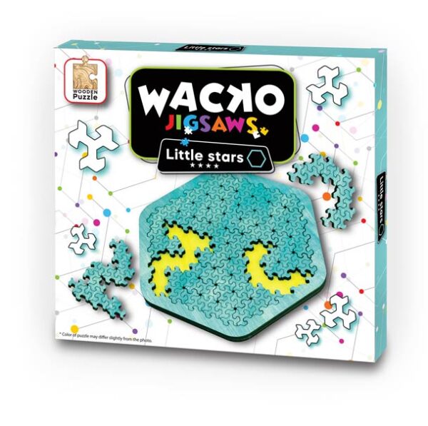 Wacko jigsaws: Little Stars - Eureka  Legpuzzel|Denkpuzzel - Afbeelding 1