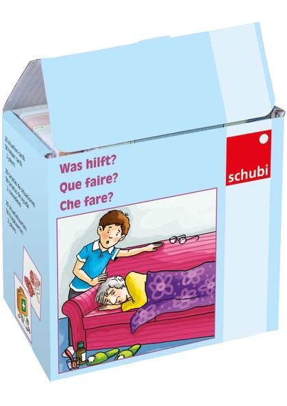 Prentendoos: Wat helpt? - Schubi Taalspel|Educatief Prentendoos: Wat helpt? - Schubi Taalspel|Educatief - Afbeelding 1