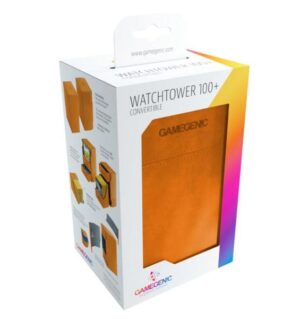 Deckbox Watchtower 100+ Convertible Orange - Gamegenic