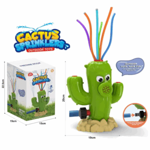 Cartoon Hydrant™ - Waterfeestje in de Tuin - Speelse Fontein Waterspray Cactus | Educatief Speelgoed
