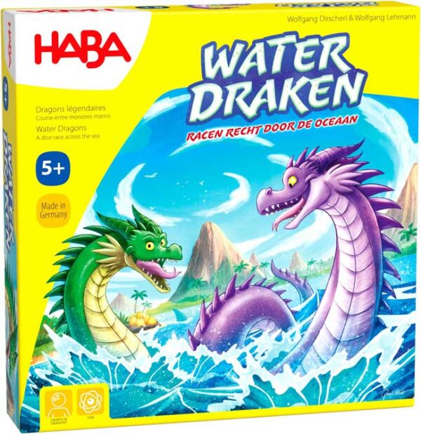 Waterdraken - HABA Bordspel|Dobbelspel - Afbeelding 1