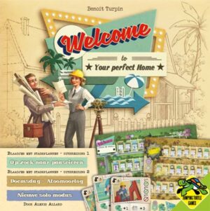 Welcome To: Uitbreiding Pasen & Doemsdag (NL) - Jumping Turtle Games Bordspel
