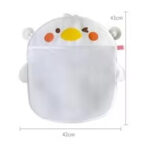 Cartoon Bag™ - Opgeruimde Badervaring - Bad Speelgoedzak Witte eend | Educatief Speelgoed