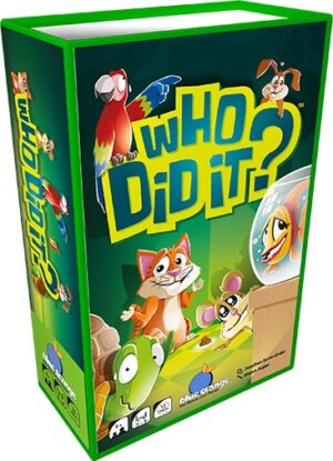 Who did it? - Blue Orange Kaartspel|Reactiespel