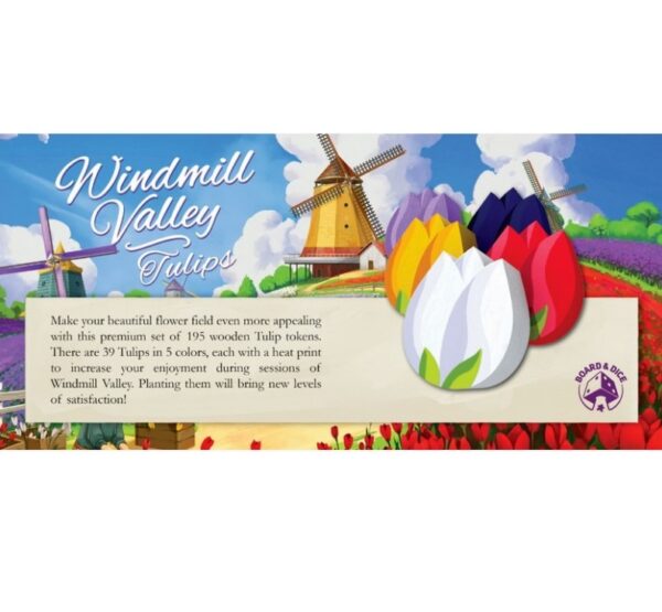 Windmill Valley: Tulips - Board & Dice - Afbeelding 1