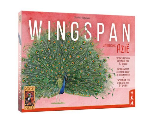 Wingspan: Azië (NL) - 999 games Bordspel - Afbeelding 1