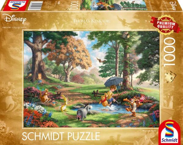 Winnie the Pooh (1000) - Schmidt  Legpuzzel - Afbeelding 1