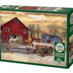 Winter on the Farm (1000) - Cobble Hill  Legpuzzel