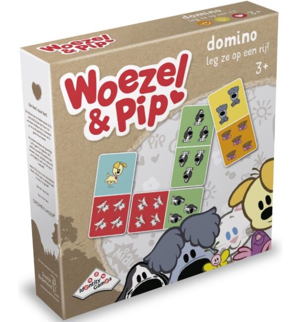 Woezel & Pip Domino - Identity Games Legspel - Afbeelding 1