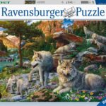Wolven in de lente (1500) - Ravensburger  Legpuzzel