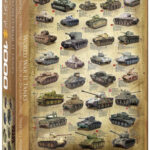 World War II Tanks (1000) - Eurographics  Legpuzzel