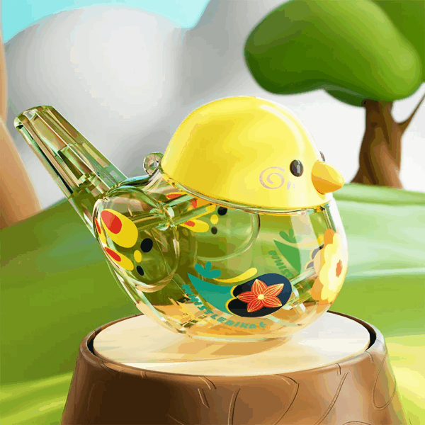Water Bird Whistle™ – Fluit als een vogel! – Vogelfluit Speelgoed Geel | Educatief Speelgoed - Afbeelding 1
