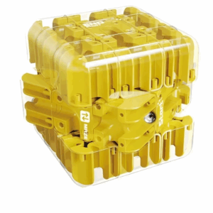 Maze Cube™ – Minder stress, meer focus  – Kubus Puzzel Speelgoed Geel | Educatief Speelgoed