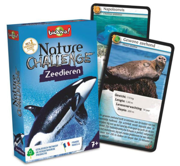 Nature Challenge - Zeedieren - Bioviva Kaartspel|Educatief - Afbeelding 1