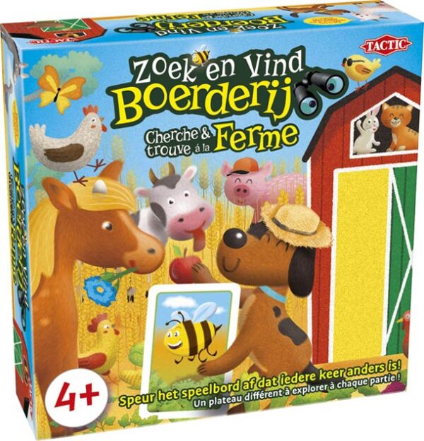 Zoek en Vind Boerderij - Tactic Reactiespel - Afbeelding 1