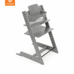 Set | Kinderstoel Stokke® Tripp Trapp® Storm Grey + Babyset