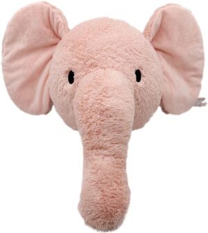 Wanddecoratie Label Label Elephant Elly Pink