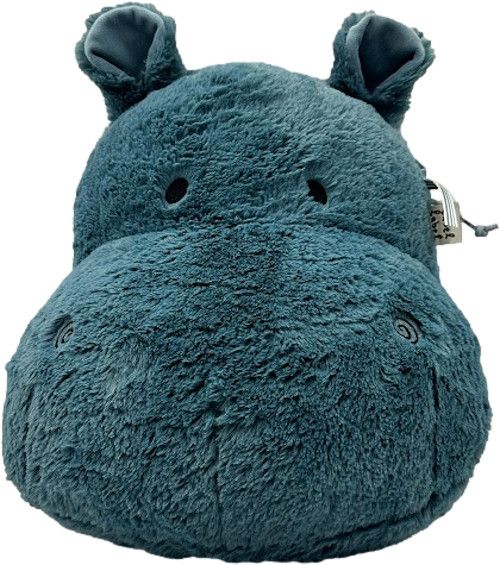 Wanddecoratie Label Label Hippo Harvey Blue - Afbeelding 1