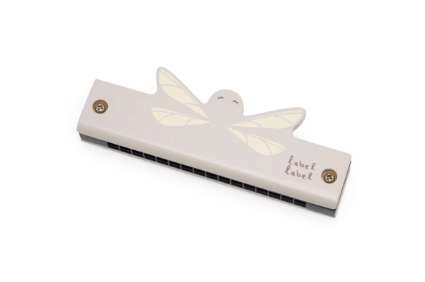 Houten Harmonica Label Label Nougat - Afbeelding 1
