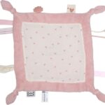 Knuffeldoekje Label Label Hearts Pink