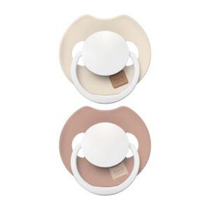 Fopspeen Difrax LOVI Dynamic 6-18 mnd Prime Ivory/Blush Glow 2 st.