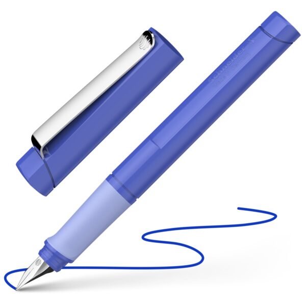Schneider vulpen Base M - linkshandig - blauw - Afbeelding 1