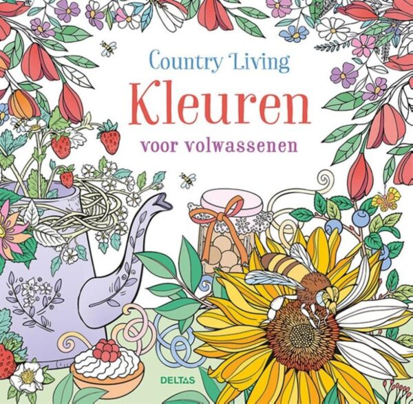 Kleurboek - Kleuren voor volwassenen - Country Living - Afbeelding 1