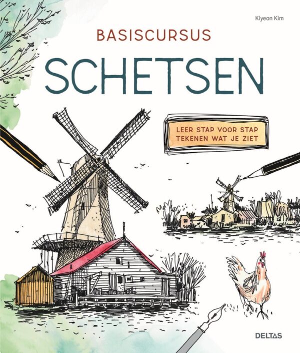 Boek - Basiscursus schetsen - Afbeelding 1