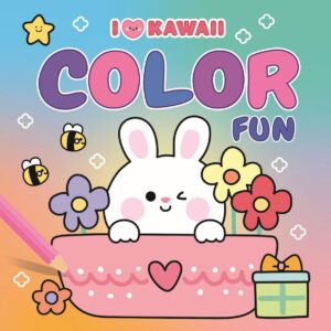Kleurboek - I Love Kawaii Color Fun