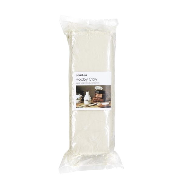 Luchtdrogende klei - 2,5 kg - wit - Afbeelding 1
