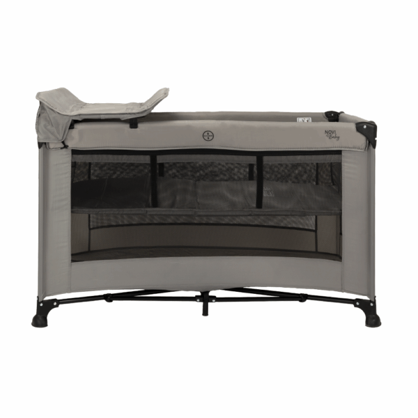 Campingbed Novi Baby® Kiki Luxe Sandy Grey - Afbeelding 1