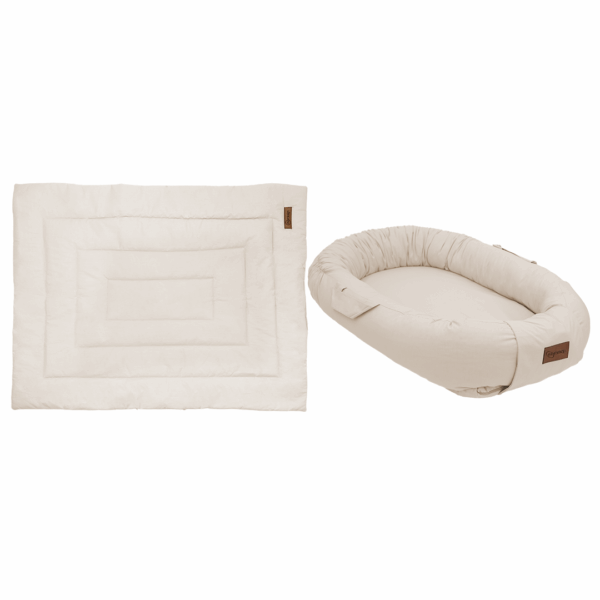 Set | Boxkleed&Babynest MorDesign Sand - Afbeelding 1