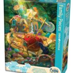 Peperkoekenhuisje (350) - familiepuzzel - Cobble Hill  Legpuzzel|Legpuzzel - grote stukken