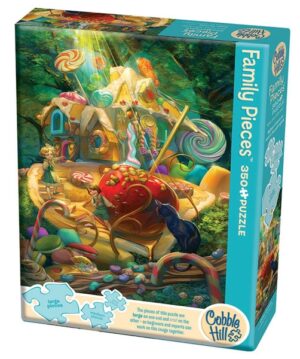 Peperkoekenhuisje (350) - familiepuzzel - Cobble Hill  Legpuzzel|Legpuzzel - grote stukken