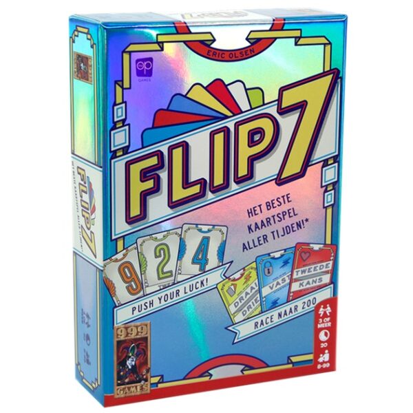 Flip 7 - 999 games Kaartspel - Afbeelding 1