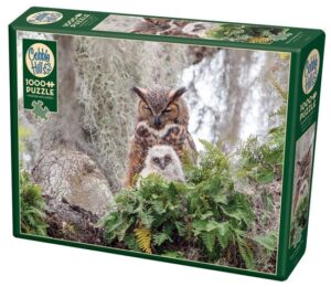 Great Horned Owl (1000) - Cobble Hill  Legpuzzel