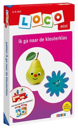Mini Loco pakket: Ik ga naar de kleuterklas (4-6 jaar) - Zwijsen Mini Loco