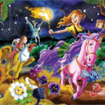 Mystieke wereld (350) - familiepuzzel - Cobble Hill  Legpuzzel